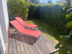 Maison de campagne au bord de la mer